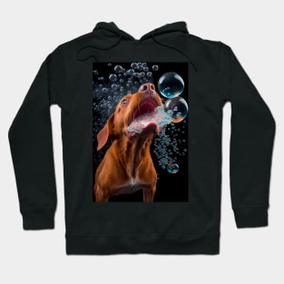 Dog in Water #2 Hoodie